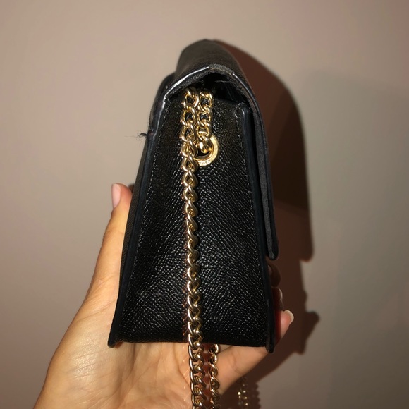 COACH LEATHER BLACK BAG - Picture 6 of 10